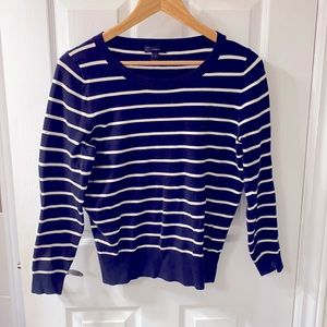 J. Crew Crewneck Sweater (Size S) in Classic Striped
